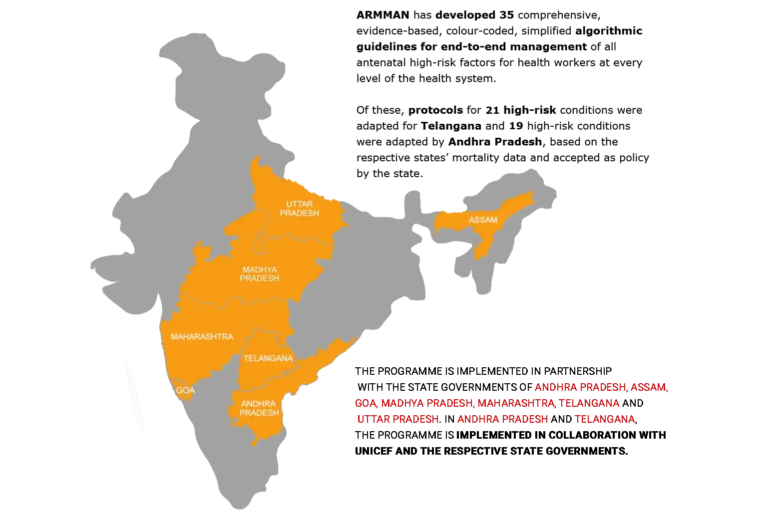 India map for IHRPTM
